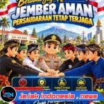 Jember Aman, Persaudaraan Tetap Terjaga, Kapolres Jember AKBP Alaiddin Ajak Masyarakat Tak Mudah Terprovokasi