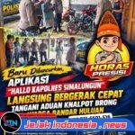 Baru Diluncurkan, Aplikasi “Hallo Kapolres Simalungun” Langsung Bergerak Cepat Tangani Aduan Knalpot Brong Warga Bandar Huluan