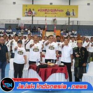 Kompak Lintas Instansi, Kapolres Simalungun Dukung Turnamen Domino Pecahkan Rekor MURI Jelang HUT Ke-81 TNI