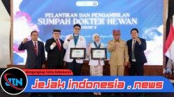 FIKKIA Unair Banyuwangi Lantik 24 Dokter Hewan, Wabup Mujiono Ajak Perkuat Keamanan Pangan