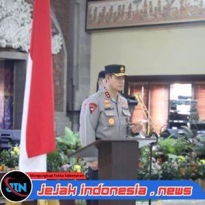 Kapolda Bali Pimpin Upacara Sertijab, Dua Jabatan Strategis Resmi Berganti
