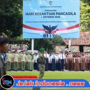 Dipimpin Bupati Ipuk, Upacara Hari Kesaktian Pancasila di Banyuwangi Berlangsung Khidmat