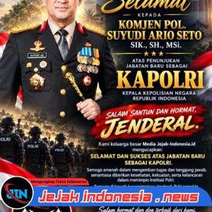 Jabatan Adalah Anugerah dan Amanah, PT Cahaya Pers Group Sampaikan Selamat kepada Kapolri Jenderal Polisi Suyudi Ario Seto