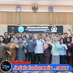 BNNK Banyuwangi dan Pemkab Perkuat P4GN, 57 Peserta Tes Urine Dinyatakan Negatif Narkotika