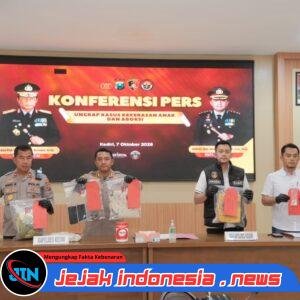 *Polres Kediri Bongkar Dua Kasus Kematian Bayi, 4 Tersangka Diamankan*
