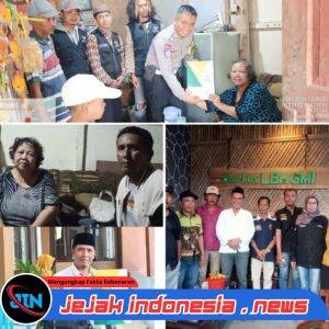 Banzas Serahkan Bantuan Modal UMKM untuk Warga Dusun Maron, Didampingi Polsek Genteng, SPMB, dan LBH Gadjah Madha Indonesia.