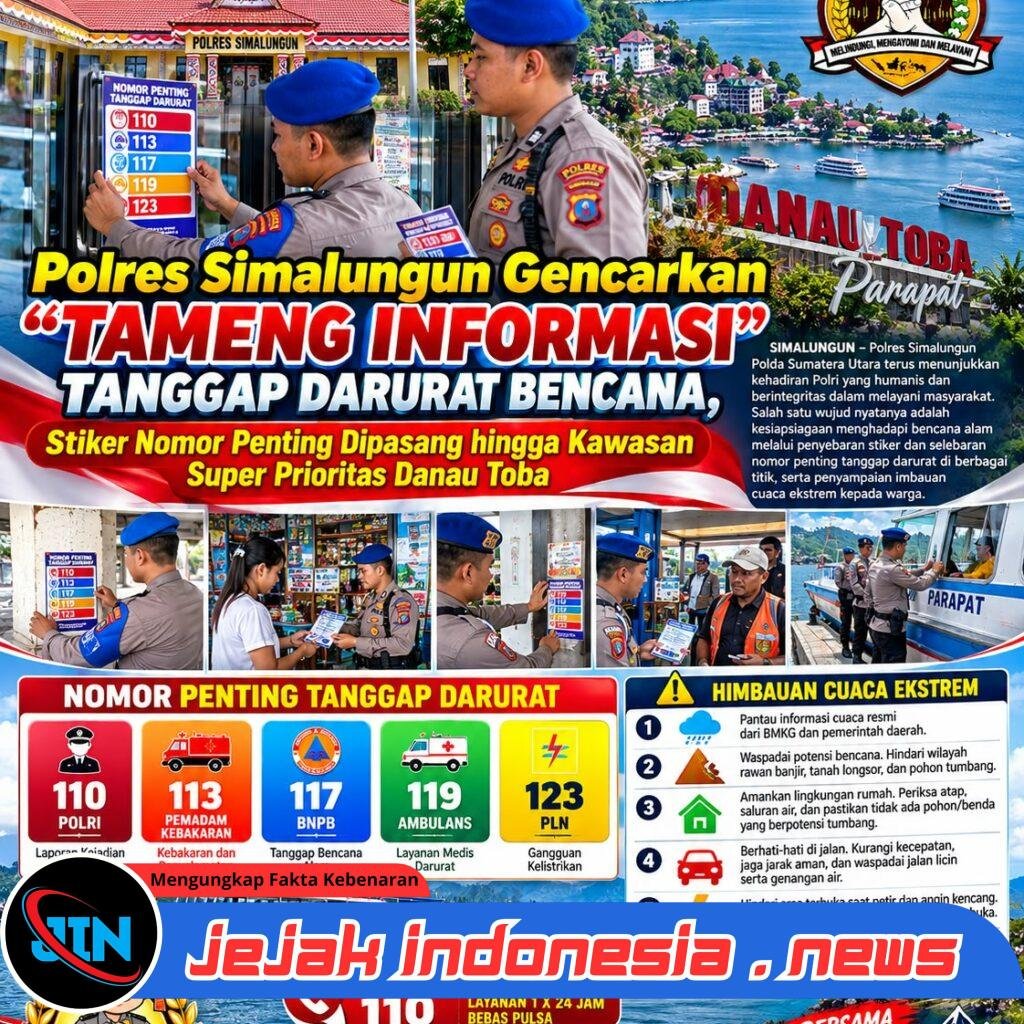 Siaga Cuaca Ekstrem, Polres Simalungun Keluarkan Enam Imbauan Penting untuk Warga