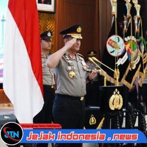 *Kapolri Pimpin Sertijab Kakorlantas dan Tiga Kapolda di Mabes Polri*