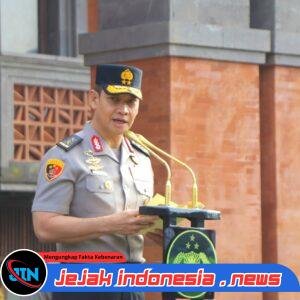 *Apel Pagi Terakhir, Irjen. Pol. Daniel Adityajaya Sampaikan Pesan Pengabdian kepada Personel Polda Bali*