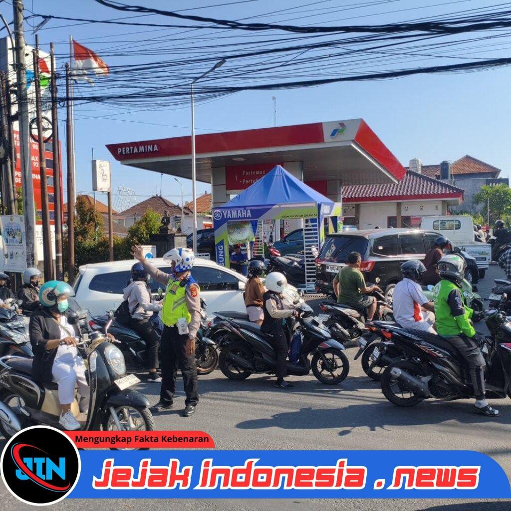 Polda Bali Kerahkan Personel Amankan Antrean BBM, Pastikan Situasi Tetap Kondusif