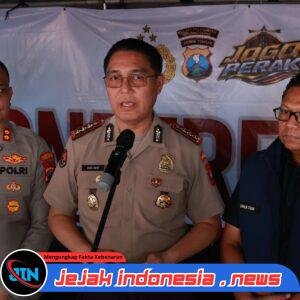 *Polda Jatim dan Tim Gabungan Lakukan Penindakan dan Penegakan Hukum Narkoba di Jalan Kunti Surabaya*