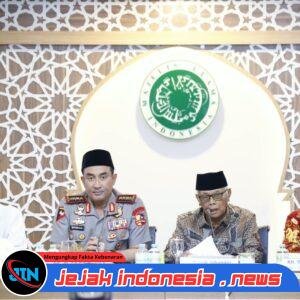 *Kapolri Silaturahmi dengan Pimpinan MUI, Perkuat Sinergi Jaga Keamanan dan Kerukunan*