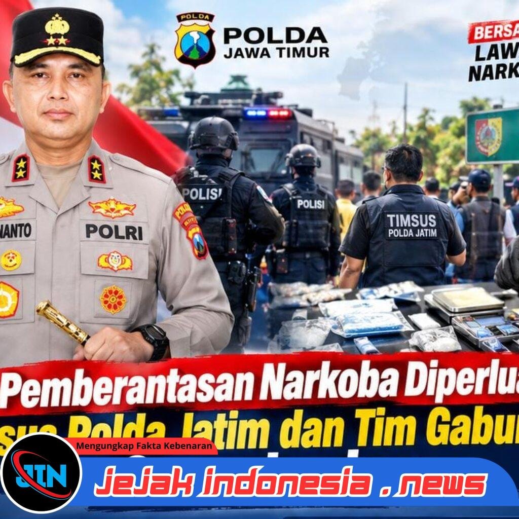 Pemberantasan Narkoba Diperluas, Timsus Polda Jatim dan Tim Gabungan Sasar Jember
