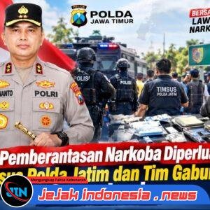 Pemberantasan Narkoba Diperluas, Timsus Polda Jatim dan Tim Gabungan Sasar Jember