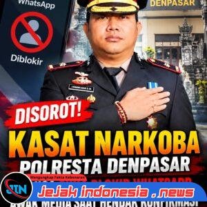 Kasat Narkoba Polresta Denpasar Disorot, Wartawan Mengaku WhatsApp Diblokir Saat Hendak Konfirmasi