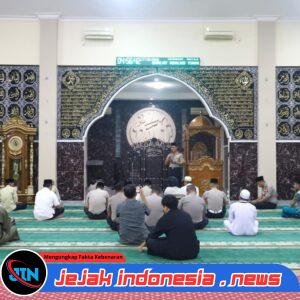 *Dukung 100 Hari Program Prioritas Kapolri, Wakapolda Babel Gelar Subuh Keliling Di Pangkalpinang*