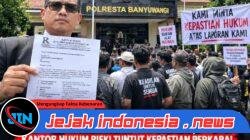 KANTOR HUKUM RIFKI SIAPKAN AKSI DAMAI 1.500 PESERTA DI POLRESTA BANYUWANGI, TUNTUT KEJELASAN PENANGANAN PERKARA