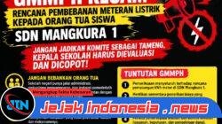 *GMMPH Kecam Rencana Pembebanan Meteran Listrik kepada Orang Tua Siswa SDN Mangkura 1: Jangan Jadikan Komite sebagai Tameng, Kepala Sekolah Harus Dievaluasi dan Dicopot!*