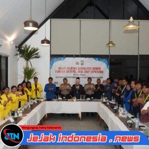 *Kapolres Kediri Silaturahmi dan Dialog Terbuka Bersama Mahasiswa, Wujudkan Kamtibmas Kondusif*