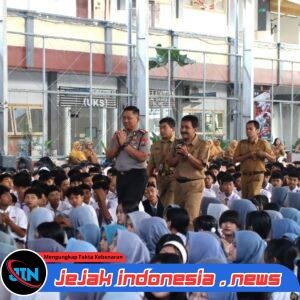 *Bentuk Karakter Taat Hukum, Polresta Malang Kota Ajak Pelajar Jadi Generasi Emas Tanpa Kekerasan*