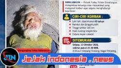 Pria Lansia Tanpa Identitas Ditemukan Meninggal di Hinalang, Polsek Purba Imbau Keluarga atau Warga yang Mengenal Segera Hubungi Polisi
