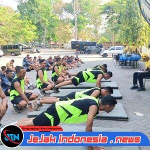 Jaga Kebugaran Prajurit, TNI dan ASN Kodim 0825/Banyuwangi Laksanakan Garjas Periodik