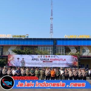 *Hadapi Kemarau Panjang, Polresta Tuban bersama Instansi Lintas Sektoral Siaga Bencana Karhutla*