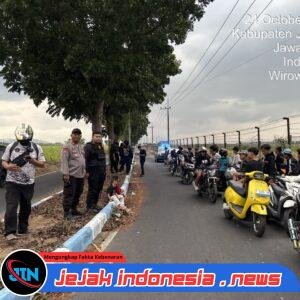 *Respons Cepat Aduan 110, Polres Jember Amankan 21 Motor Balap Liar di Akses Bandara Notohadinegoro*