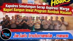 Cegah Penyebaran Hoaks, Kapolres Simalungun Serap Aspirasi Warga Nagori Bangun lewat Program Rembuk Masalah