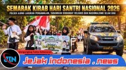 SEMARAK KIRAB HARI SANTRI NASIONAL 2026, POLSEK AJUNG LAKUKAN PENGAWALAN, TANAMKAN SEMANGAT RELIGIUS DAN NASIONALISME SEJAK DINI