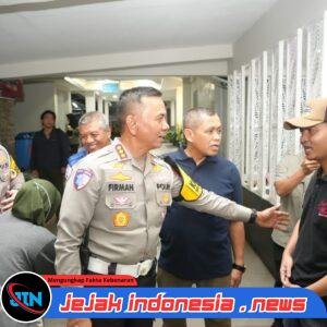 *Polri Jenguk Korban Kecelakaan Ojol di Blok M, Pastikan Penanganan Medis hingga Sembuh*