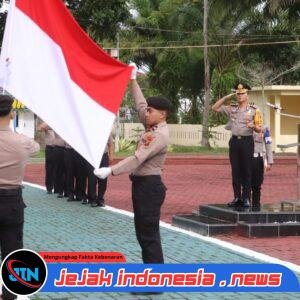 # Kapolres Simalungun Pimpin Upacara Hari Sumpah Pemuda ke-98, Polri Tegaskan Komitmen Berintegritas dan Humanis