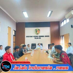 BIM NTB Gelar Aksi Jilid III di Polda NTB, Desak Ditkrimsus Periksa Rektor UIN Mataram Terkait Dugaan Penyimpangan PNBP Klinik