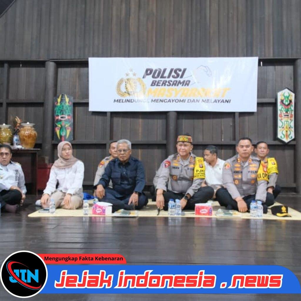 Kumpul Bareng Masyarakat Desa Pasir Panjang, Kapolda Kalteng Serap Aspirasi Warga dari Karhutla hingga Narkoba