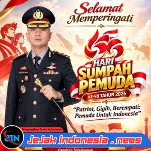 Kapolres Simalungun Ucapkan Selamat Hari Sumpah Pemuda, Polri Tegaskan Hadir Melindungi, Mengayomi, dan Melayani