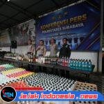 *Gelar Operasi KRYD, Polrestabes Surabaya Sita 5.385 Botol Miras Ilegal*