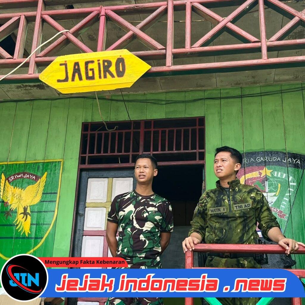 Dansatgas Yonif 147/KGJ Tinjau Kesiapan Prajurit di Pos Jagiro Pastikan Moril dan Keamanan Wilayah Perbatasan Tetap Terjaga