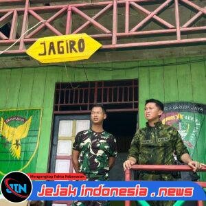 Dansatgas Yonif 147/KGJ Tinjau Kesiapan Prajurit di Pos Jagiro Pastikan Moril dan Keamanan Wilayah Perbatasan Tetap Terjaga