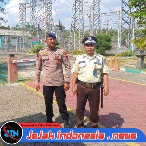 SATPOLAIRUD POLRESTA BANYUWANGI INTENSIFKAN PATROLI DI OBJEK VITAL NASIONAL GARDU INDUK PLN BULUSAN