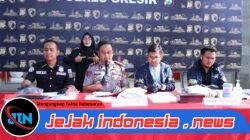 *Polres Gresik Amankan 11 Tersangka Curanmor, Empat Motor Dikembalikan ke Korban*