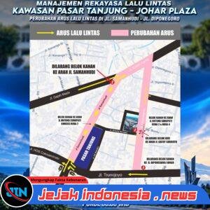 Jalan Diponegoro Diubah Senin Pagi, Pemkab Jember Urai Kepadatan di Sekitar Pasar Tanjung